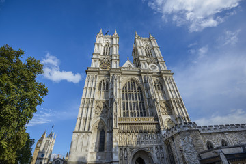 Fototapeta na wymiar Westminster Abbey in London, UK, Europe