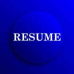 Resume icon