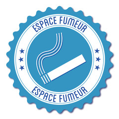 Logo espace fumeur.