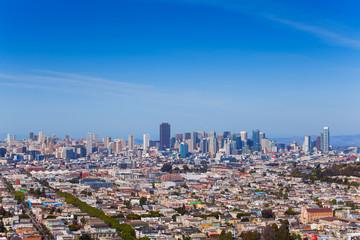 Panorama of lager San Francisco