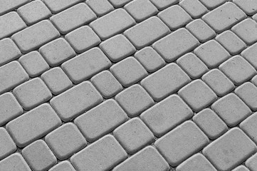Gray pavement