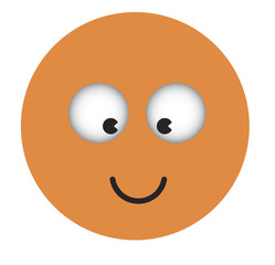 Emoticons.Smileys icon yellow color.Emoji face vector on white background