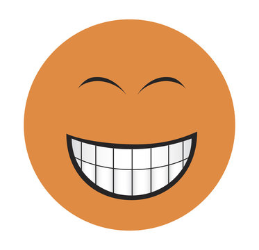 Emoticons.Smileys icon yellow color.Emoji face vector on white background