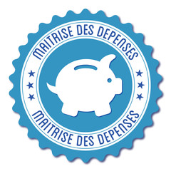 Logo maîtrise des dépenses.
