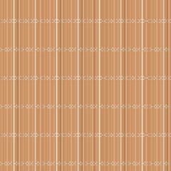 Japanese bamboo mat. Vertical. Seamless pattern.