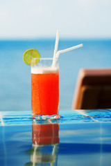 Mai Tai Cocktail at the pool