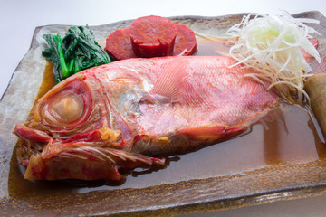 金目鯛の煮つけ