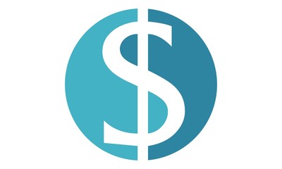 Modern Logo Solution Letter $ Dollar 