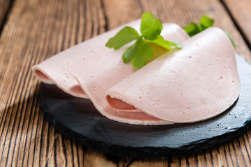 Mortadella (selective focus) © HandmadePictures
