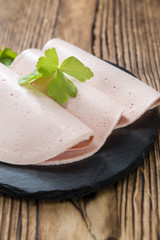 Mortadella Slices