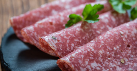 Salami (selective focus)