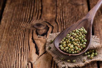 Green Peppercorns