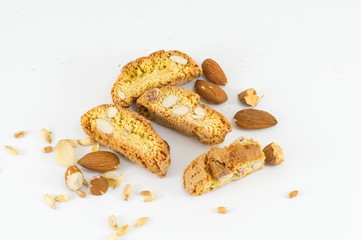 Sweet cookies with almond