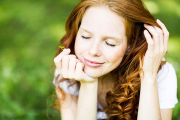portrait of a young women