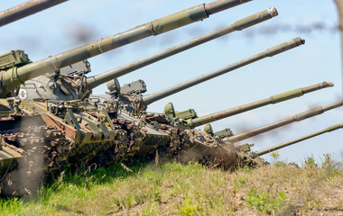 Russian tank T-90 