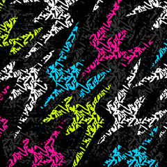 Graffiti Abstract beautiful colorful background grunge texture vector illustration
