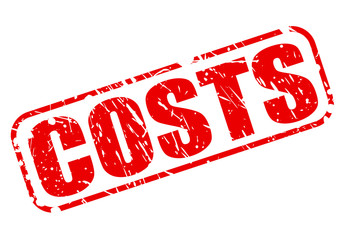 Costs red stamp text