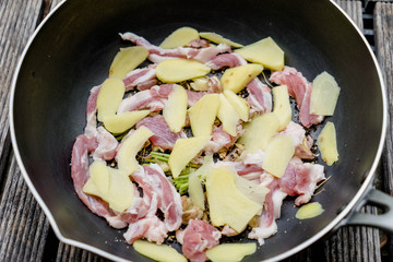 raw pork