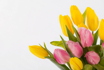 Bouquet of beautiful flowers March 8
