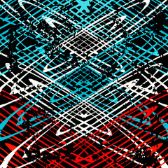 colored lines Graffiti pattern on a colored background