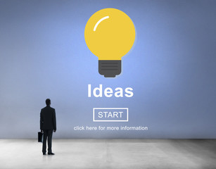 Ideas Sharing Website Mission Objective Online Concept