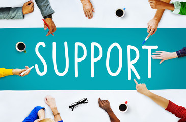 Support Service Help Assistance Guidance Concept
