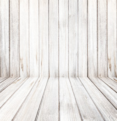 Empty of room - wood texture background