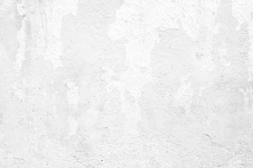 Fototapeta premium Grunge white concrete wall texture white background