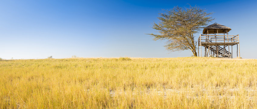 Fototapeta African Safari Hut