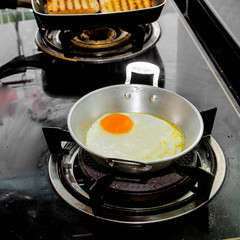 Fried eggs