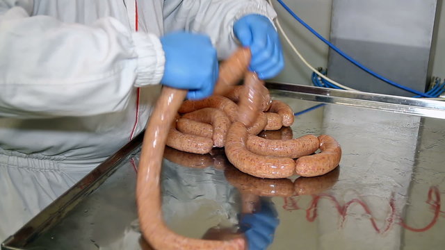 Making Sausage in a Meat Factory