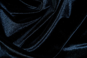 Black silk velvet background