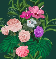 Poster Im Rahmen floral © theerapol