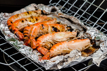 grilled prawn