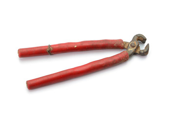 Pliers isolated on White background