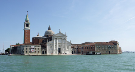 Fototapeta na wymiar San Giorgio Maggiore taken from Lagoon.