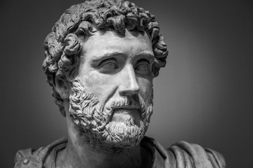 Portrait of Roman emperor Antoninus Pius