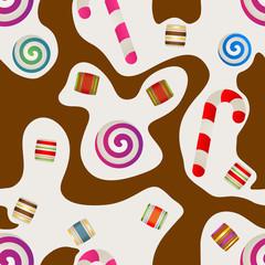 candy seamless background