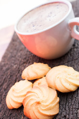 Coffee and cookie