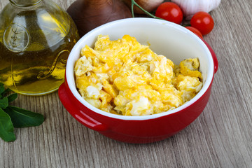 Scrambled eggs