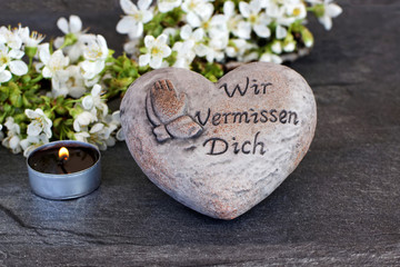 Wir vermissen Dich