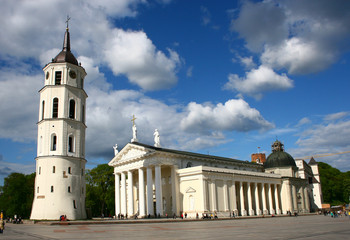 Vilnius Cathedral in Lithuania