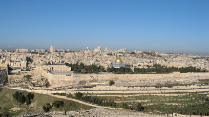 Fototapeta na wymiar View of Jerusalem
