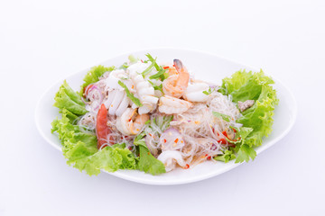 spicy seafood salad