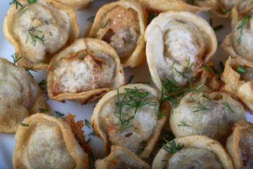 Roasted Russsian dumplings