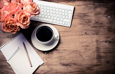 hipster style office table