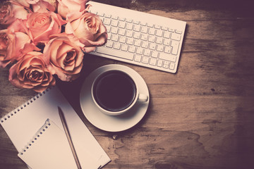 hipster style office table