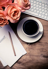 hipster style office table