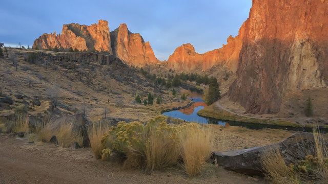 Smith Rock State Park, Oregon,USA