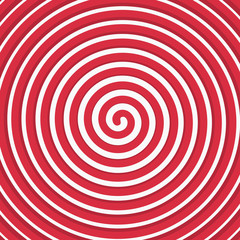 Background Red spiral.